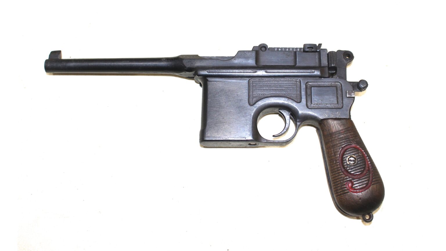 Excellent WW1 German C96 Broomhandle Mauser.