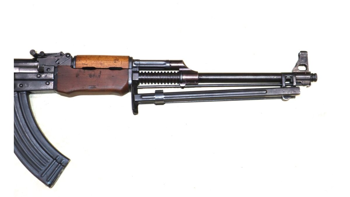 Near Mint Condition OLD SPEC 1982 Dated Zastava Arms Production M72 RPK ...