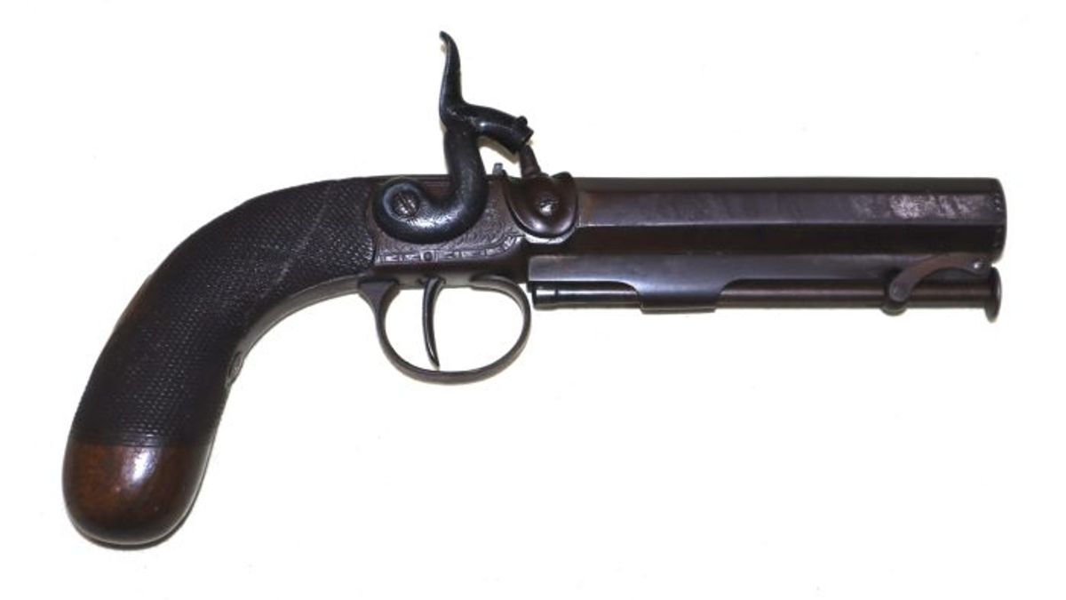 Antique Percussion Muff Pistol