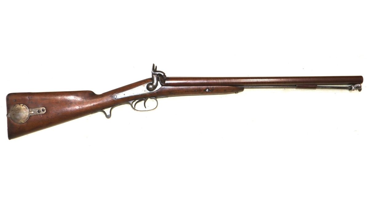 Jacobs Rifle Bullet Superb Condition Antique 1857 Jacobs Double Rifle Marked To Sinde ...