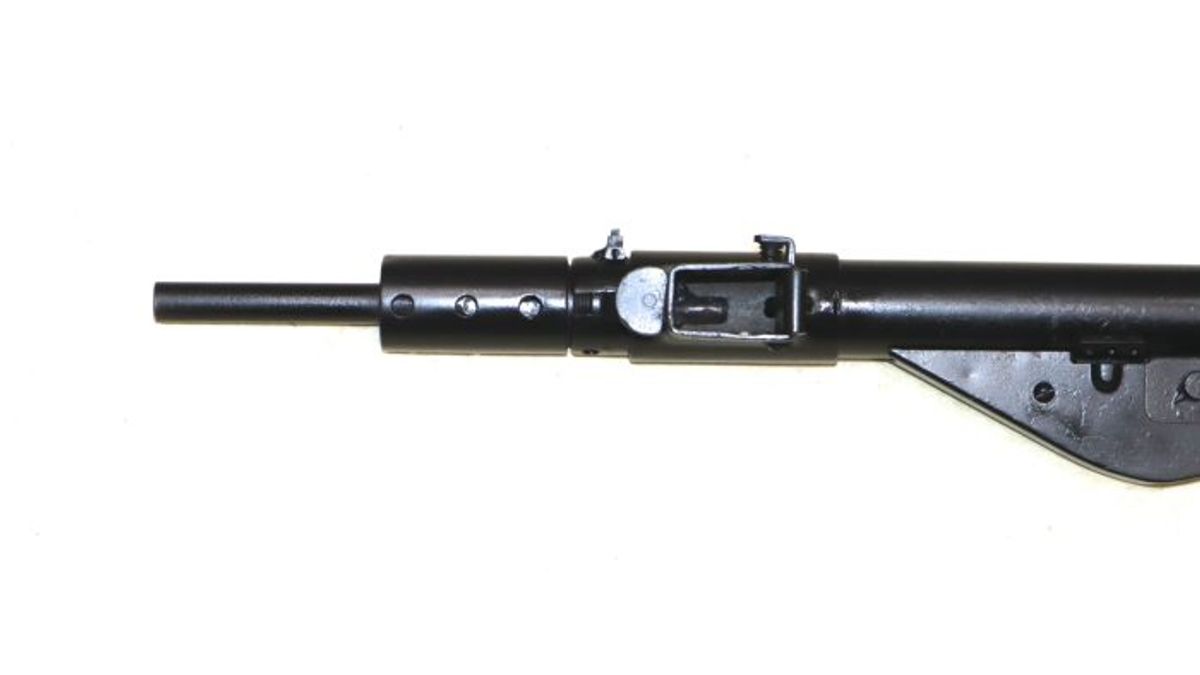 Rare 1944 Dated Chinese Contract Long Branch Production Sten Mk2 – SN 250 - Image 11