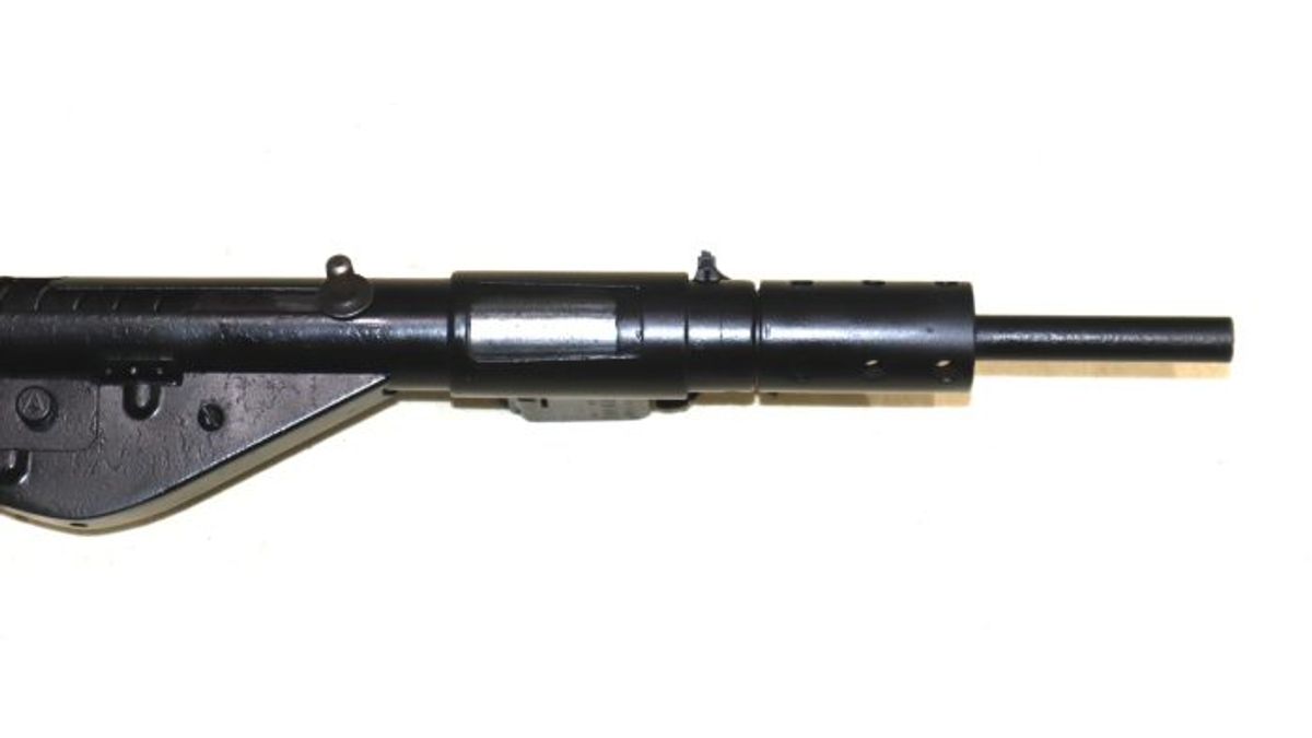 Rare 1944 Dated Chinese Contract Long Branch Production Sten Mk2 – SN 250 - Image 5