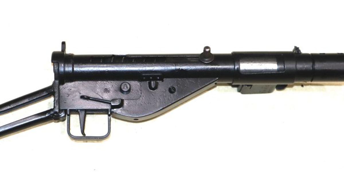 Rare 1944 Dated Chinese Contract Long Branch Production Sten Mk2 – SN 250 - Image 4