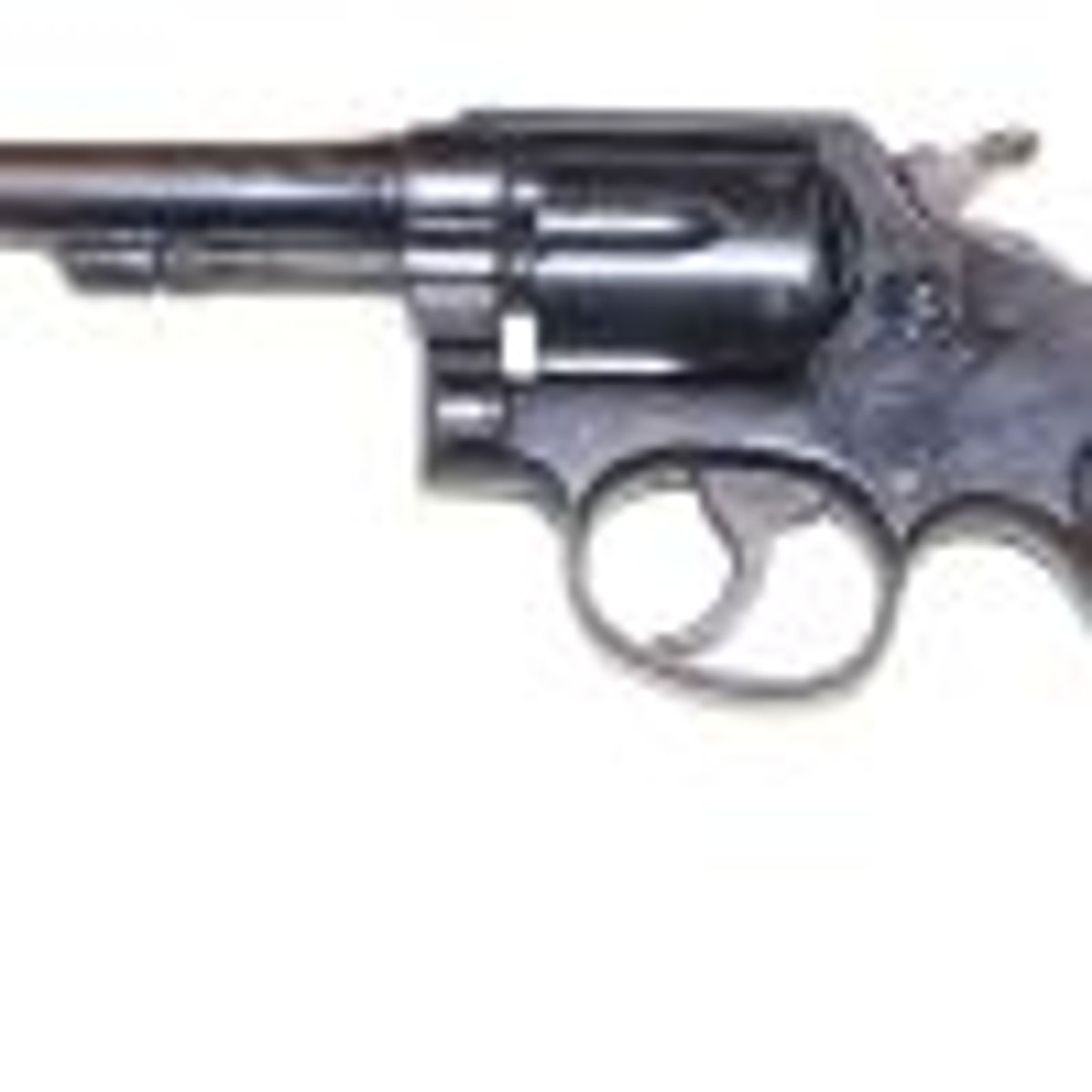 WW2 British Issue Smith And Wesson Victory Revolver With Reissue