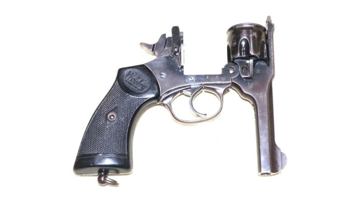 British Webley 4inch Mk4 Revolver – SN 443 - Image 5