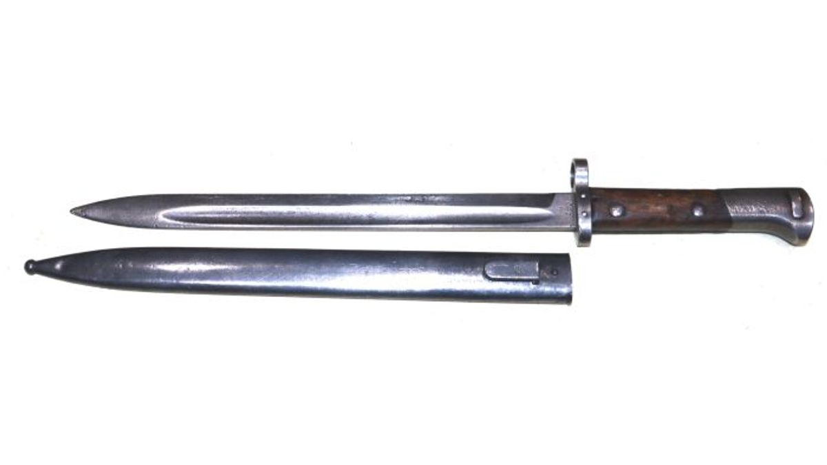 WW2 Czech Mauser Bayonet And Scabbard