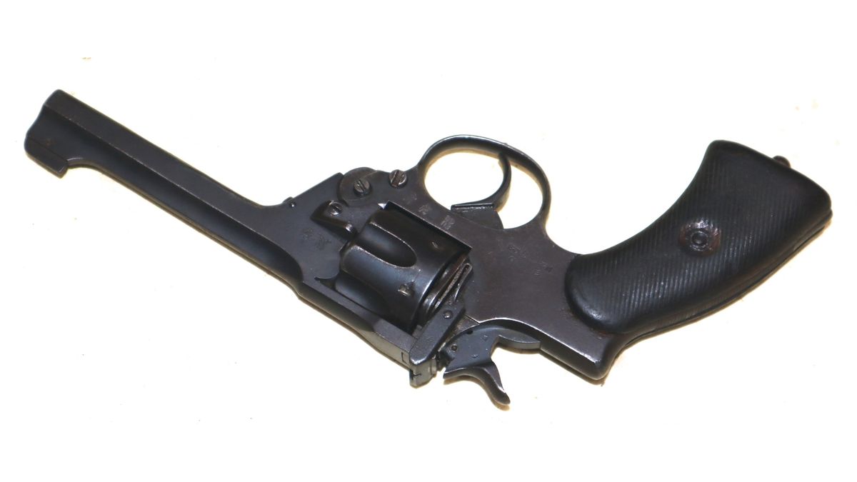 WW2 British Enfield Production No.2 Mk.1 Revolver – SN 886 – MJL