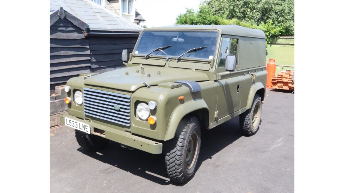Ex British Army Land Rover – MJL Militaria