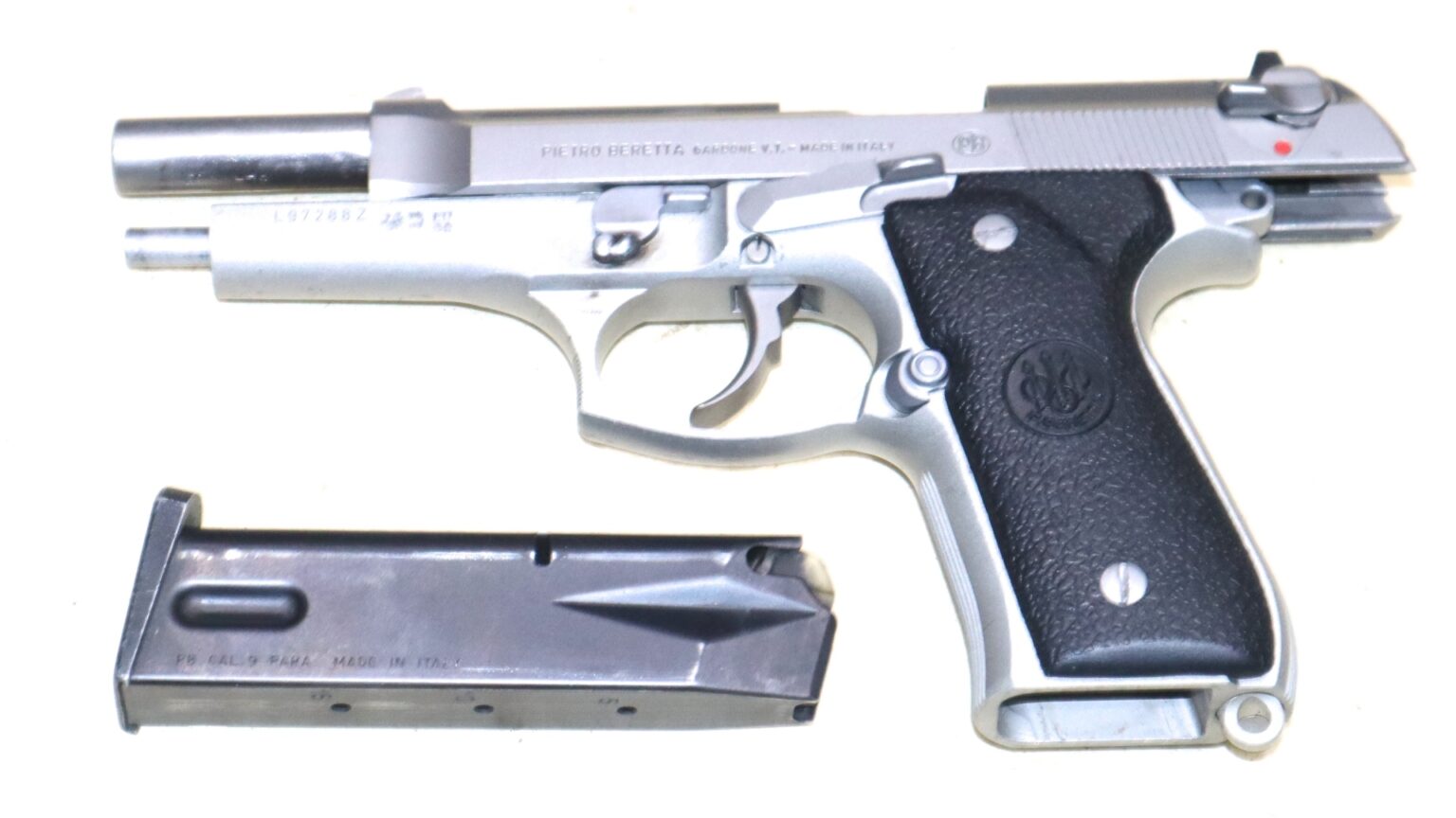 92fs Inox Italian Italian Beretta Stainless Inox Model 92FS – SN 288 – MJL Militaria