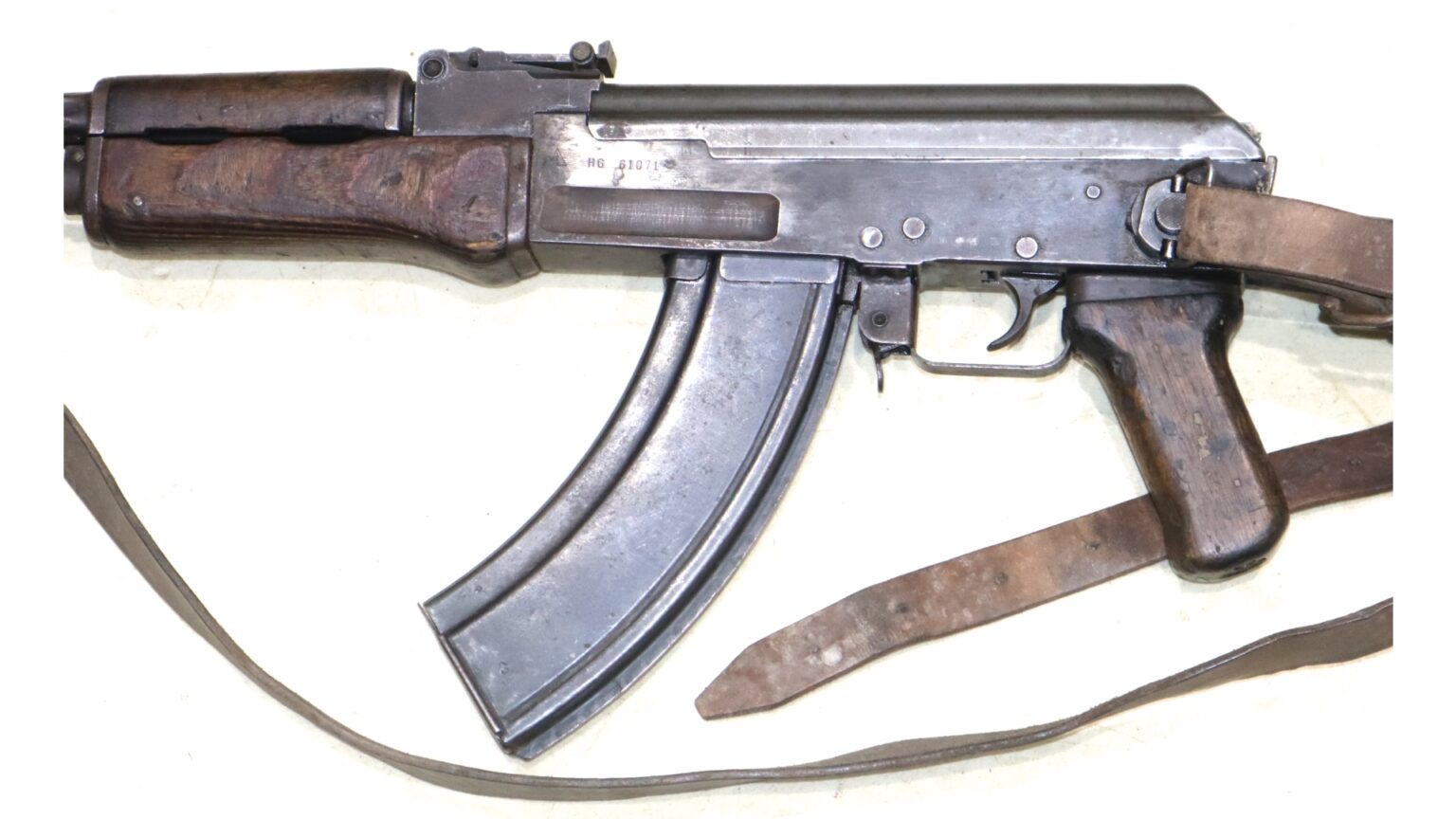 OLD SPEC Soviet Early Type 2 AK 47 Underfolder With Slab Sided Magazine ...