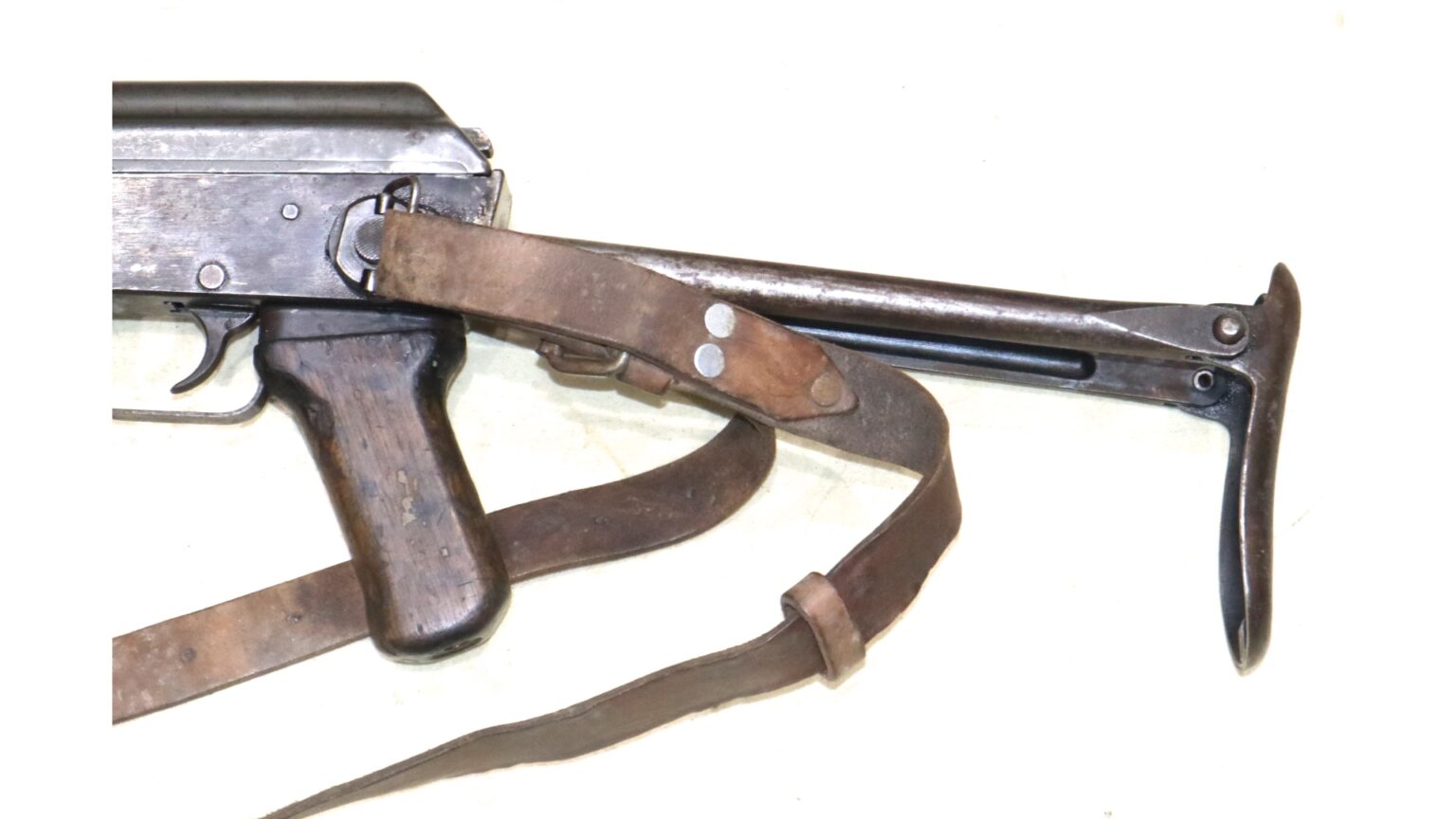 OLD SPEC Soviet Early Type 2 AK 47 Underfolder With Slab Sided Magazine ...